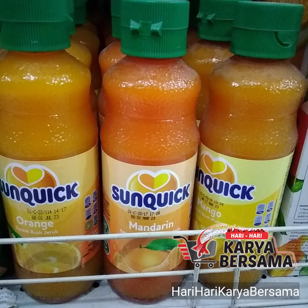 Jual MINUMAN SIRUP SYRUP SUNQUICK MANDARIN BOTOL 330ML | Shopee Indonesia