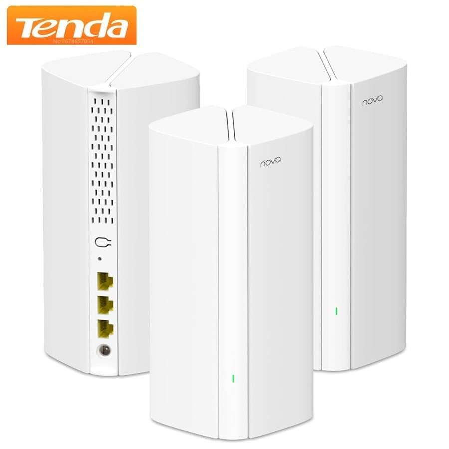Jual Tenda AX3000 WiFi6 Mesh System EM/MX12 Wireless Router WiFi6 Mesh