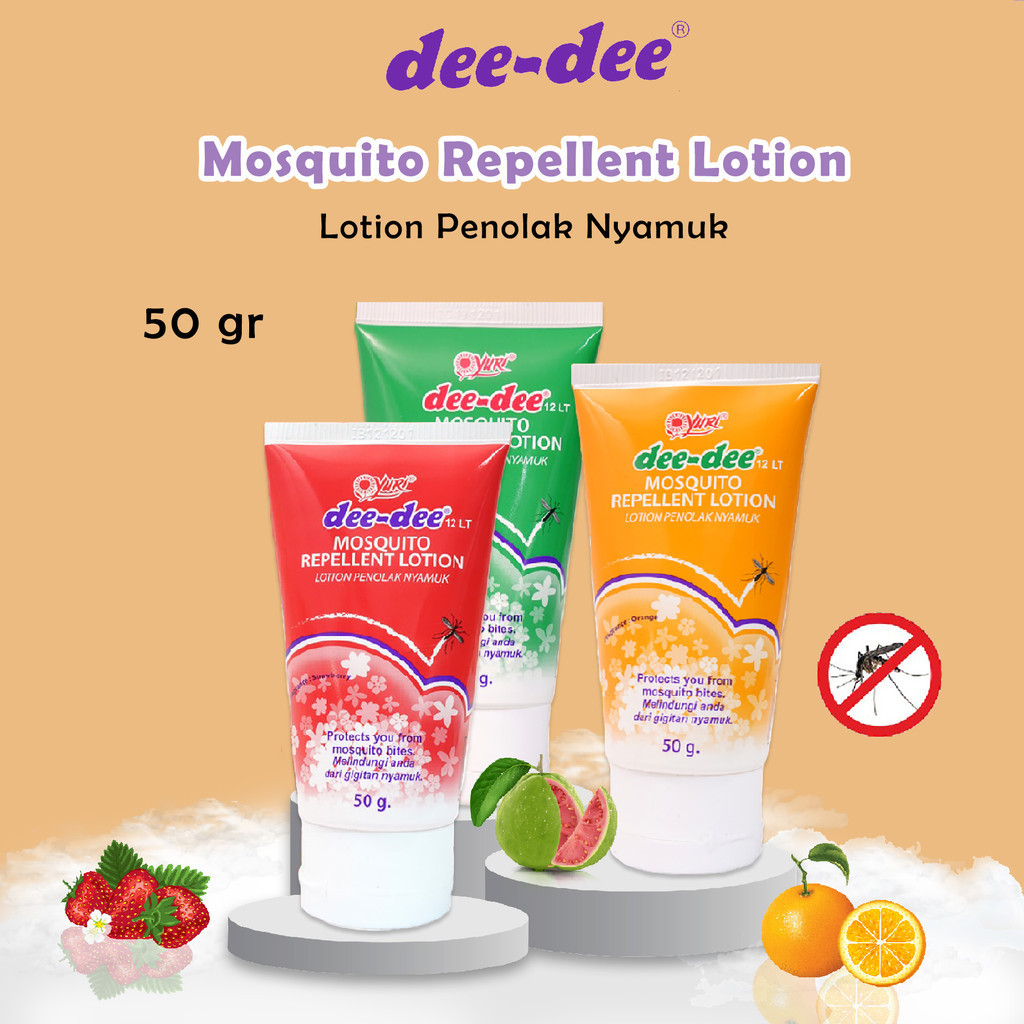 Jual Dee-dee Mosquito Repellent Lotion 50 gr Lotion Penolak Nyamuk ...