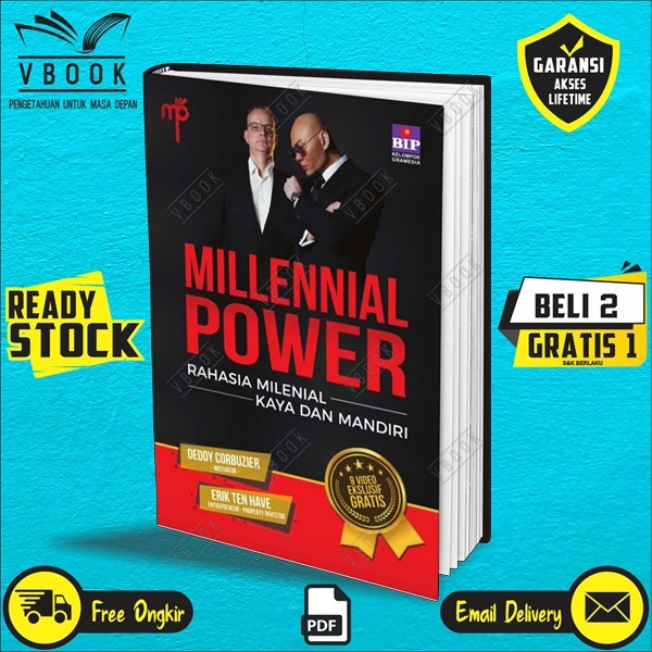 Jual Id Bisnis Millennial Power By Deddy Corbuzier Erik Ten