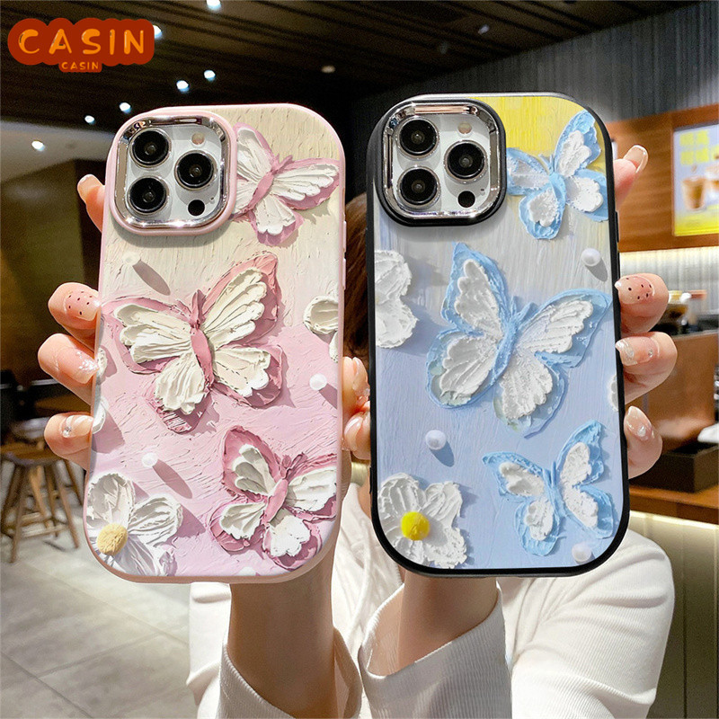 Jual Cocok untuk casing pelindung ponsel pola kupu-kupu 3d artistik ...