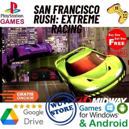Jual Game PC San Francisco Rush: Extreme Racing Emulator PS1 | Bisa ...