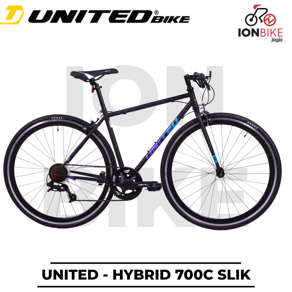 Jual Sepeda Hybrid 700c United Slick 700 c Fixie Speed Murah