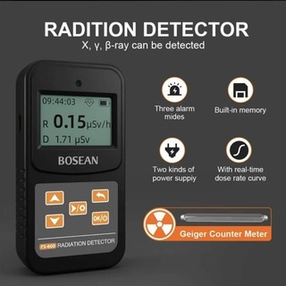 Jual Dosimeter Nuclear Radiation Monitor FS600 XRAY Gamma Bosean ...
