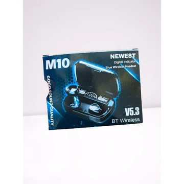 M10 Headset Tws Bluetooth Full Bass Stereo 3500Mah Power Bank Wireless Earphone