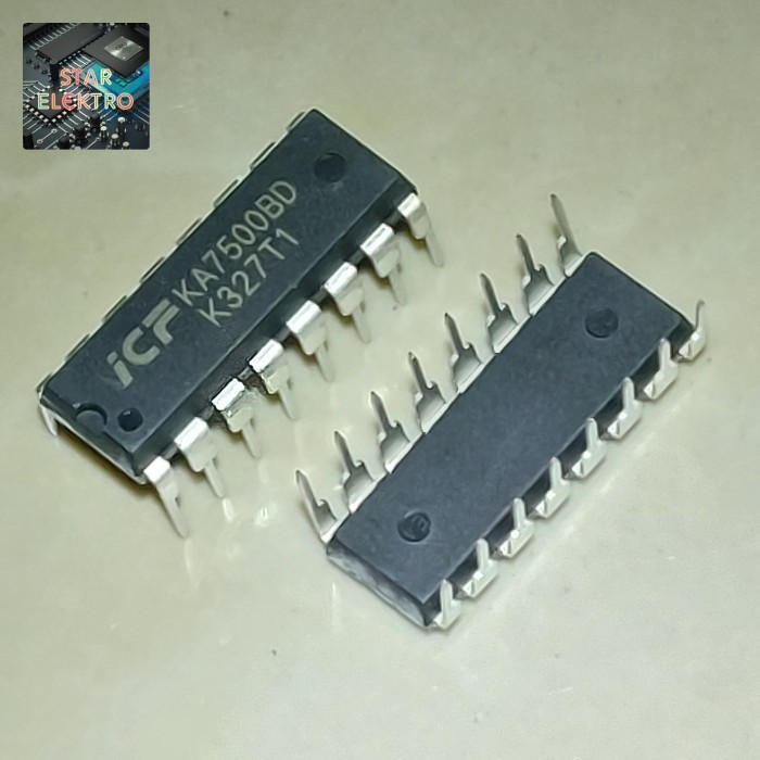 Jual KA7500BD Dip-16 KA7500 BD ICF IC Voltage PWM Controller ICF ...
