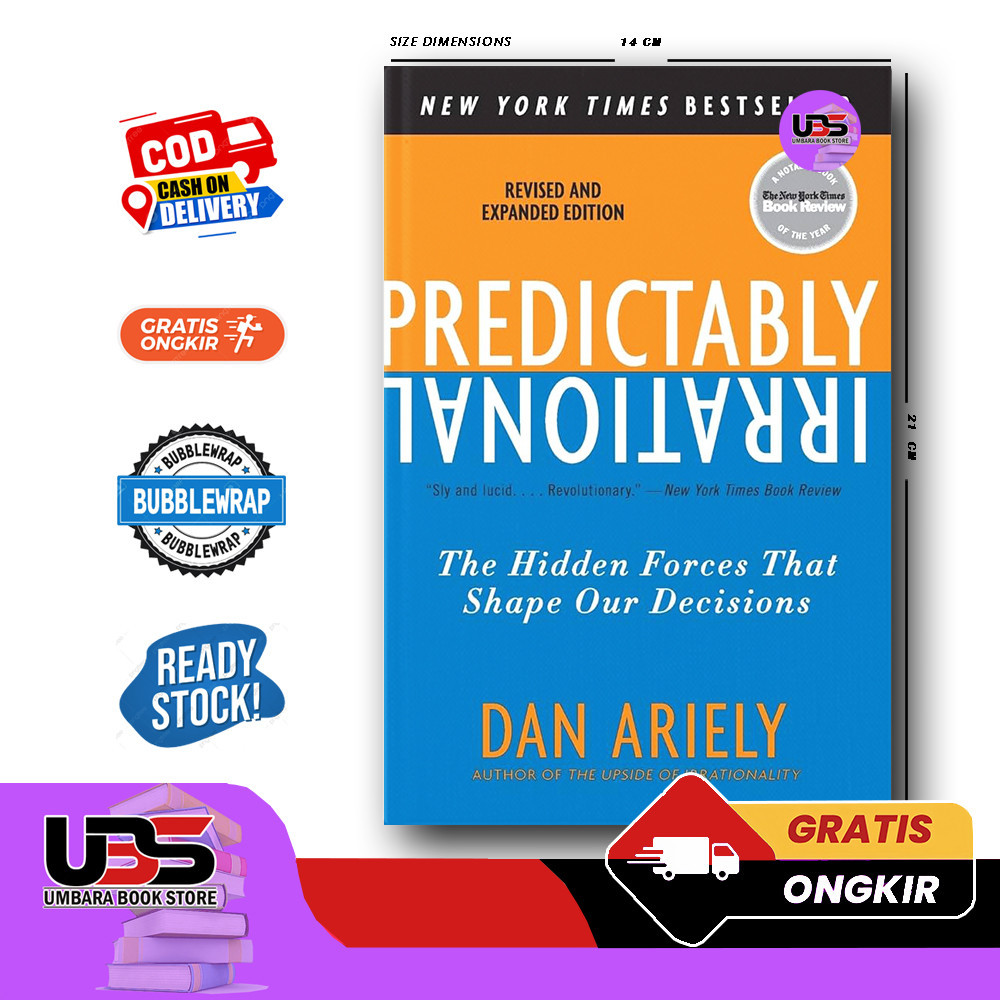 Jual Predictably Irrational - Dr. Dan Ariely (English) | Shopee Indonesia