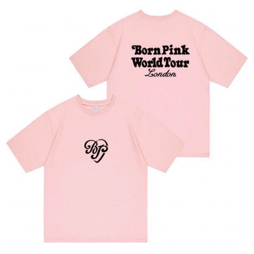 Jual Verdy x BLACKPINK Born Pink Oversize T-shirt (Amex