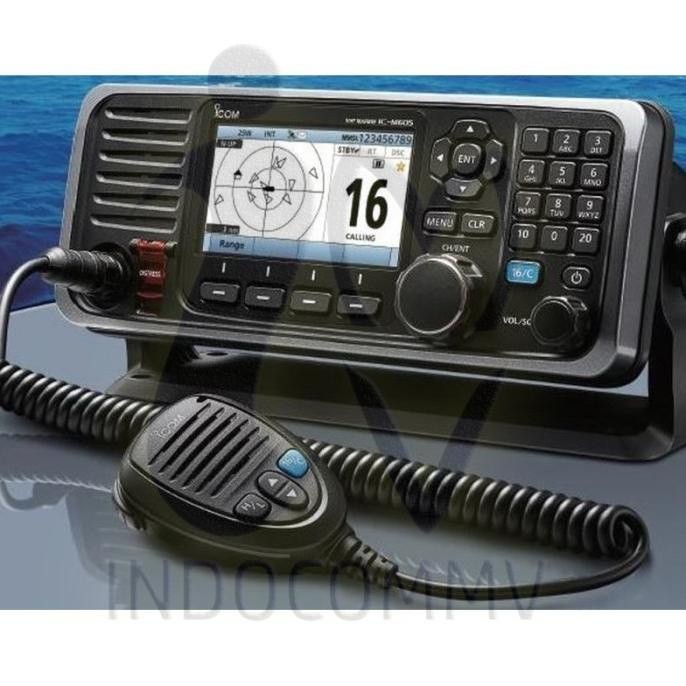 Jual Radio Rig Marine Kapal Icom Ic-M605 Vhf Transceiver M605 Ori Baru ...