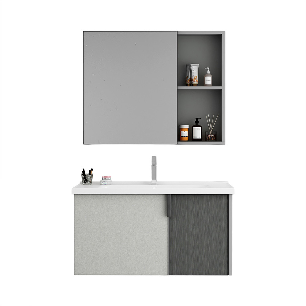 Jual Informa Darian Set Kabinet Kamar Mandi - Abu-Abu Organizer ...