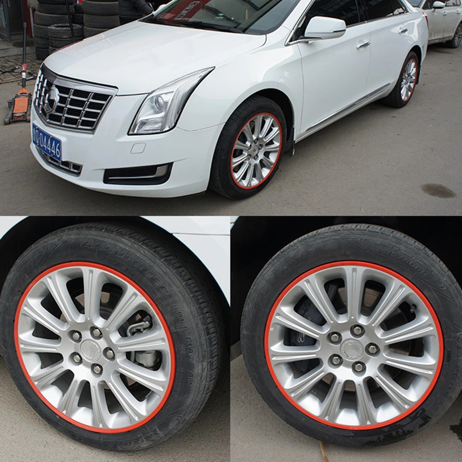 Jual Heavy Duty Car Wheel Guard Rim Protecting Trim Ring 17/18/19/20/21 ...