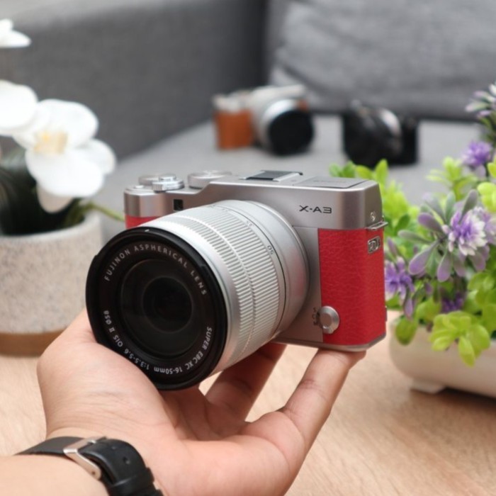 Jual Fuji Fujifilm XA3 Lensa Kit Mirrorless Wifi Setara Kamera M10