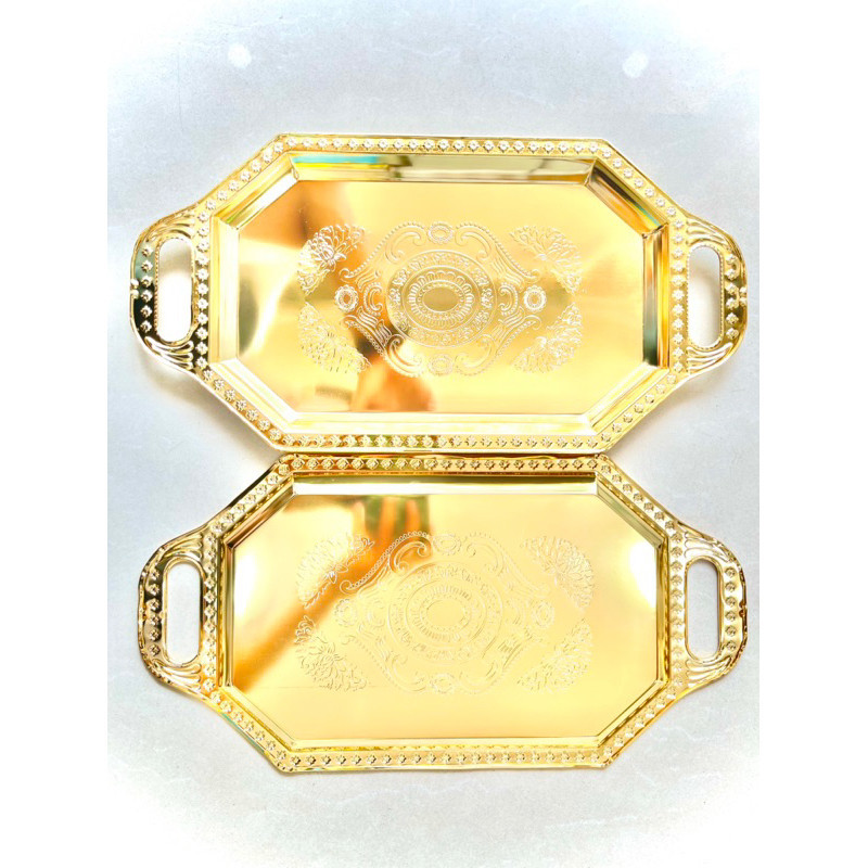 Jual Talam Nampan Persegi Diamond Arabian Gelas Teko Piring Kuningan ...