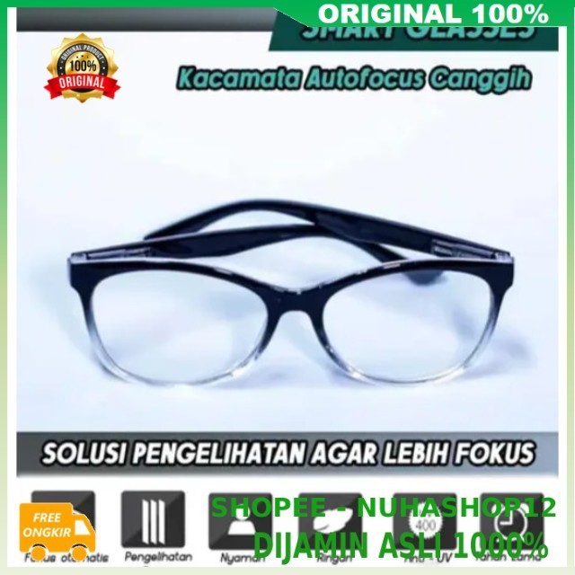 Jual Smart Glasses Kacamata Autofocus Canggih One Power Readers 100% ...