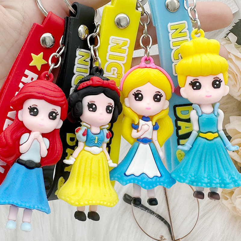 Jual Tokotab - Gantungan Kunci Resin Princess Key Chain Collection ...