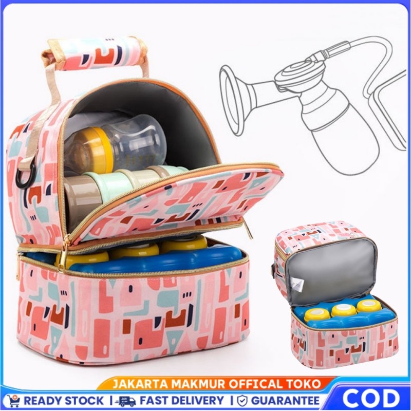 Jual Cooler Bag ASI / Tas Asi Multifungsi / Serene Cooler Bag / Diaper