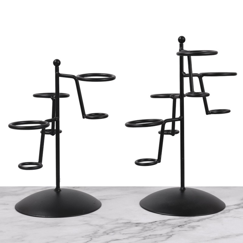 Jual Iron Ice Cream Rack Cone Display Rack Cone Stand French Fries Rack ...
