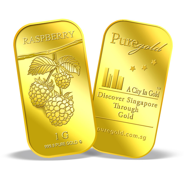 Jual Emas 1 Gram Buah Raspberry Logam Mulia Puregold | Shopee Indonesia