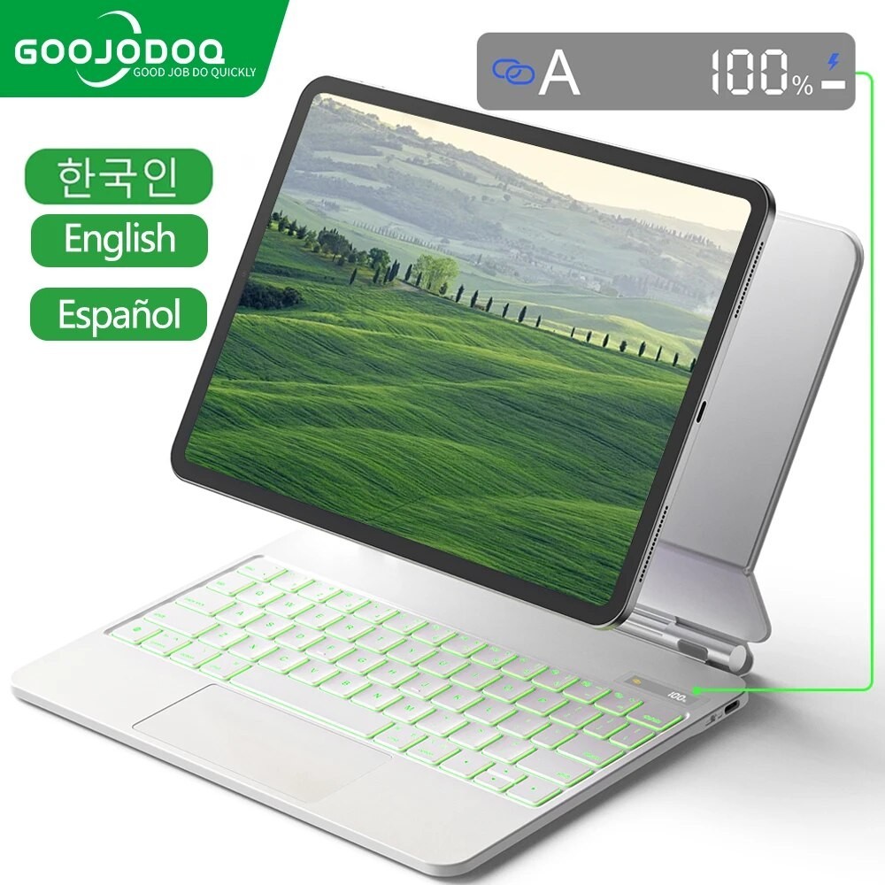 Jual GOOJODOQ Magic Keyboard Case For IPad Pro 11 12 9 12 9 IPad Air 5 