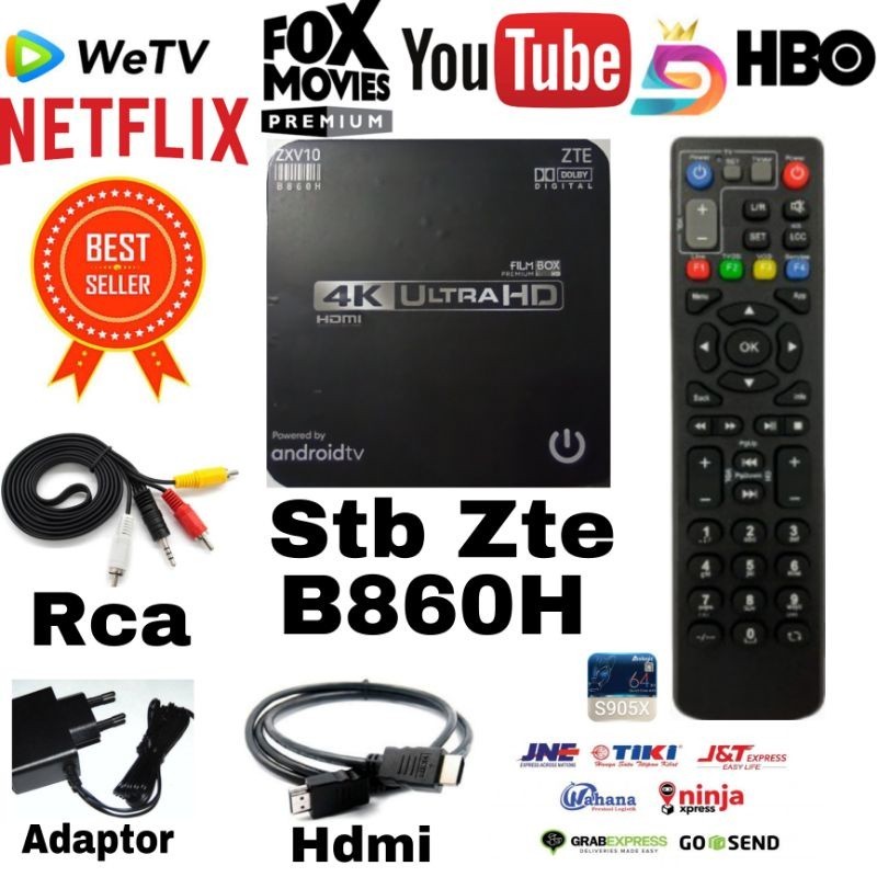 Jual Set Top Box / STB Android Tv Box Zte 4K Root & Unlock Full ...