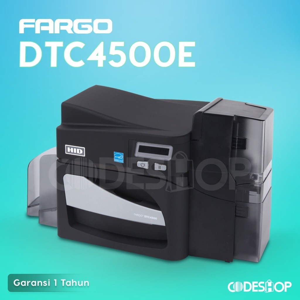 Jual FARGO DTC4500E | DTC4500 - DUAL SIDE -DUA SISI printer ID card ...