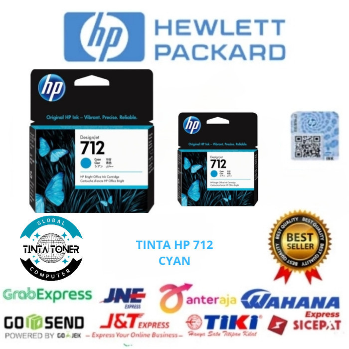 Jual TINTA HP 712 COLOR ORIGINAL ( C Y M ) | Shopee Indonesia