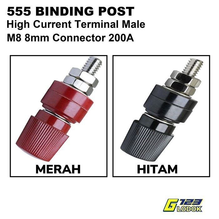 Jual Binding Post 555 Besar Terminal Power Supply Inverter Connector