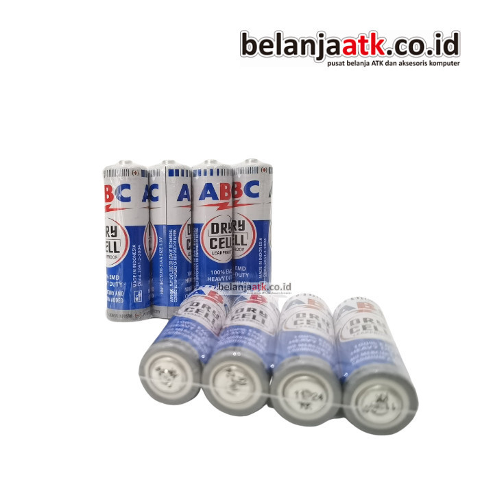 Jual Baterai ABC Kecil UM 3 1.5 V (Ukuran AA/R6) | Shopee Indonesia