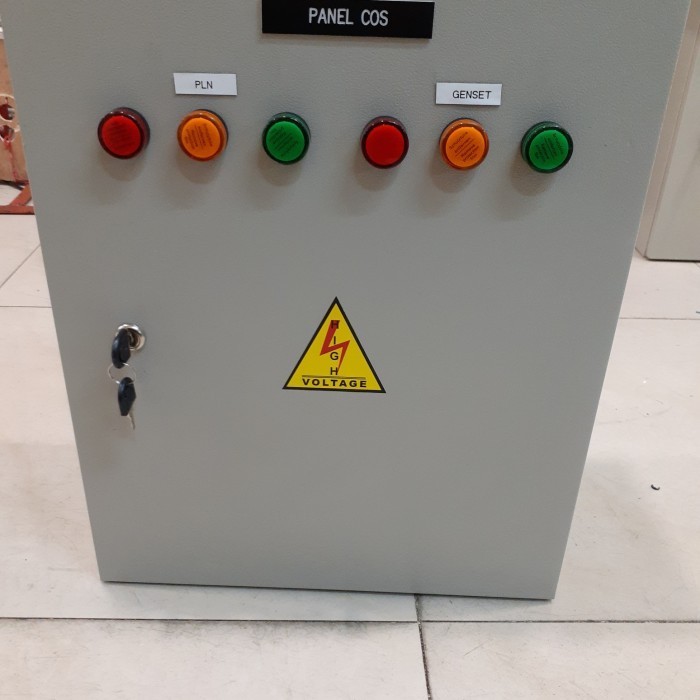 Jual PANEL COS (Change Over Switch) 125A panel listrik yang dirancang ...