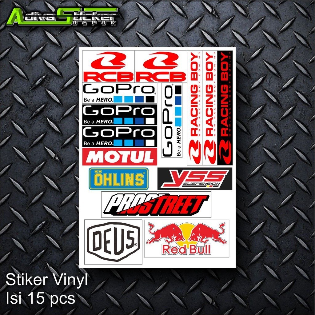 Jual STICKER RACING / STIKER PACK / STIKER MOTOR | Shopee Indonesia