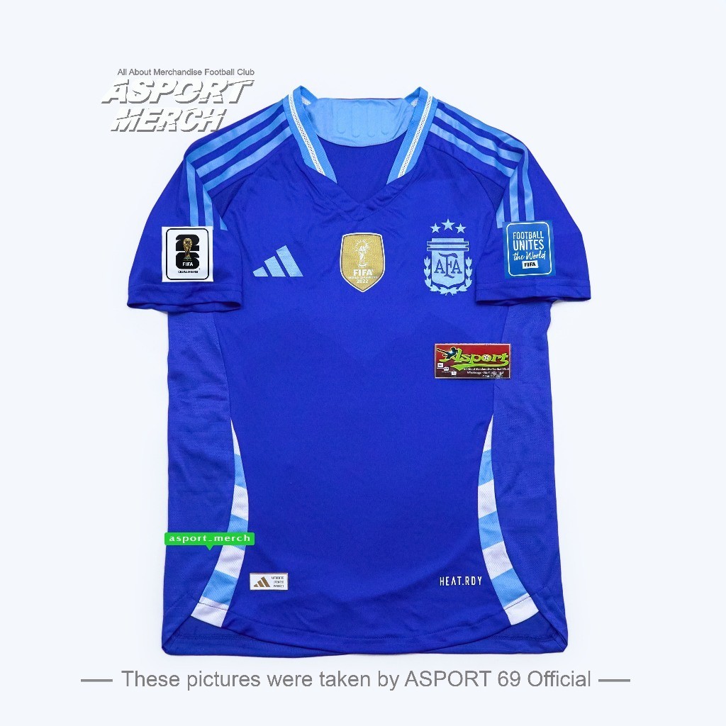 Jual JERSEY ARGENTINA AWAY 2024 TERBARU PLAYER ISSUE JERSEY BOLA ARGENTINA AWAY COPA 2024 2025