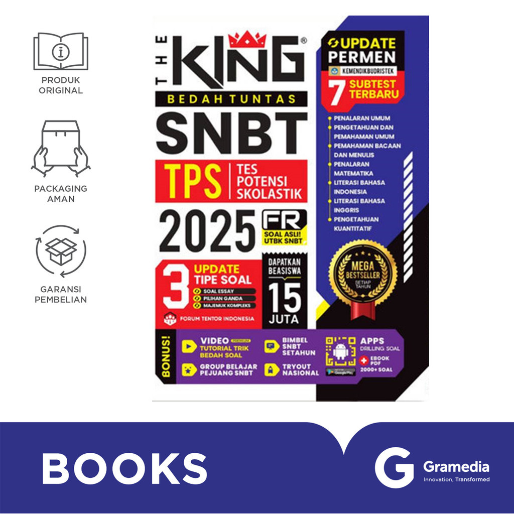 Jual The King Tps Snbt + B. Ing 2025 Shopee Indonesia