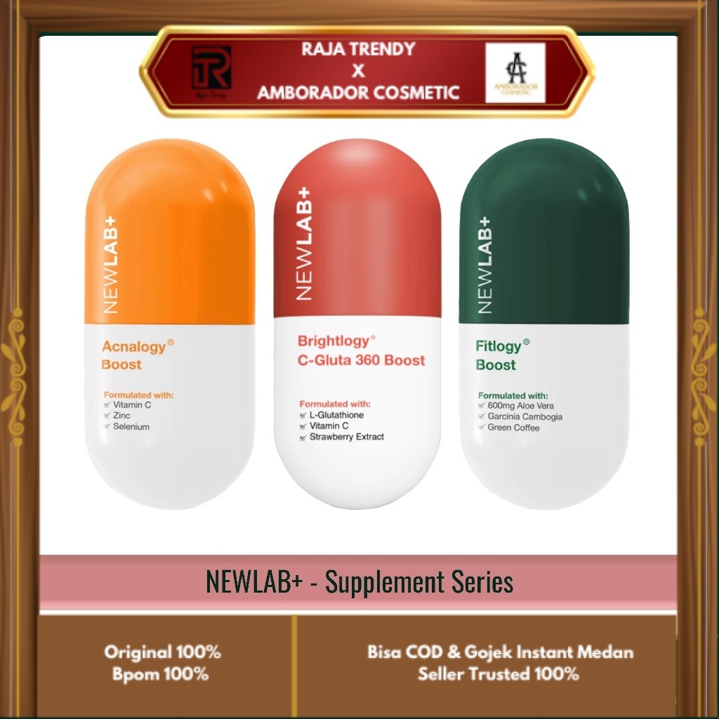 Jual NEWLAB - DRINK SUPPLEMENT BOOST SERIES ( 50 g ) - Minuman Kolagen ...