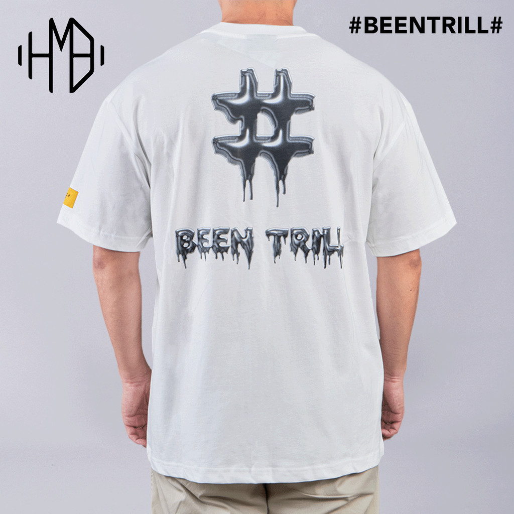 Jual Beentrill 3D Drippy Overfit Tee 100% Authentic | Shopee