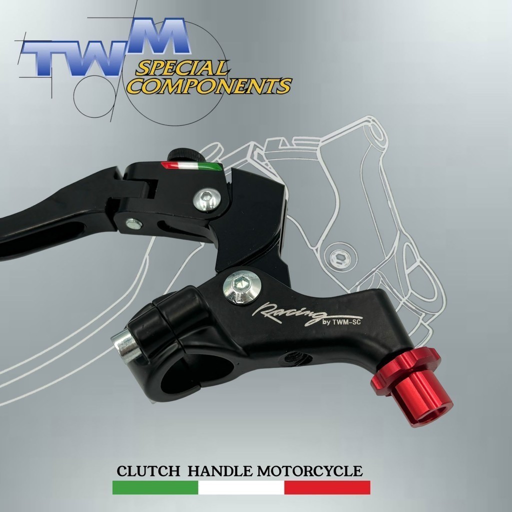 Jual Clutch Handle Kiri TWM Handle Kopling kiri Plus Switch Rem Black ...