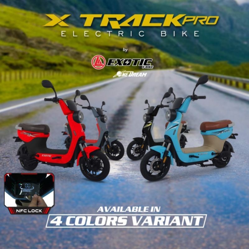 SEPEDA LISTRIK EXOTIX X-TRACK PRO NFC