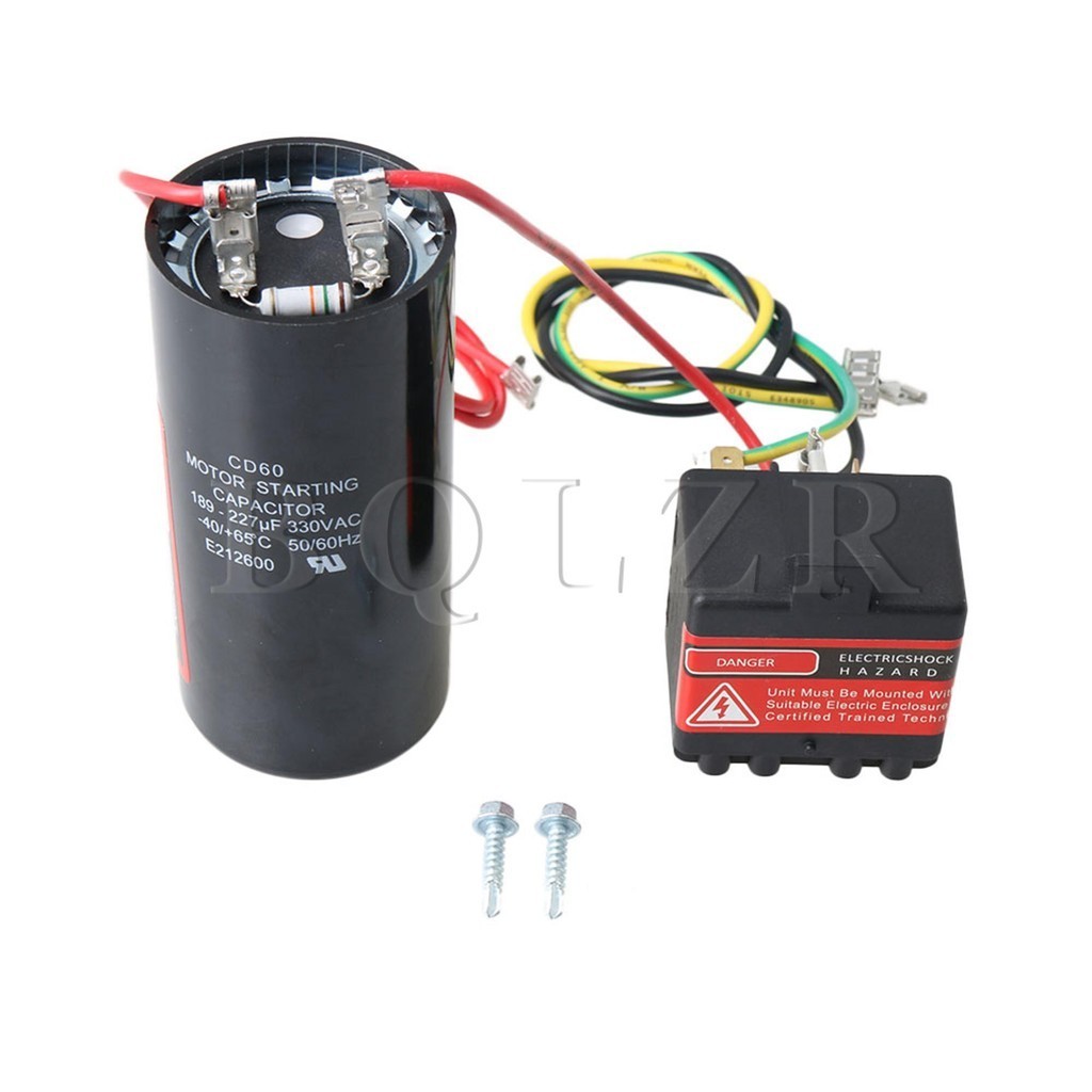 Jual Relay And Start Capacitor CSR-U2 Compressor Energy Saver Hard ...