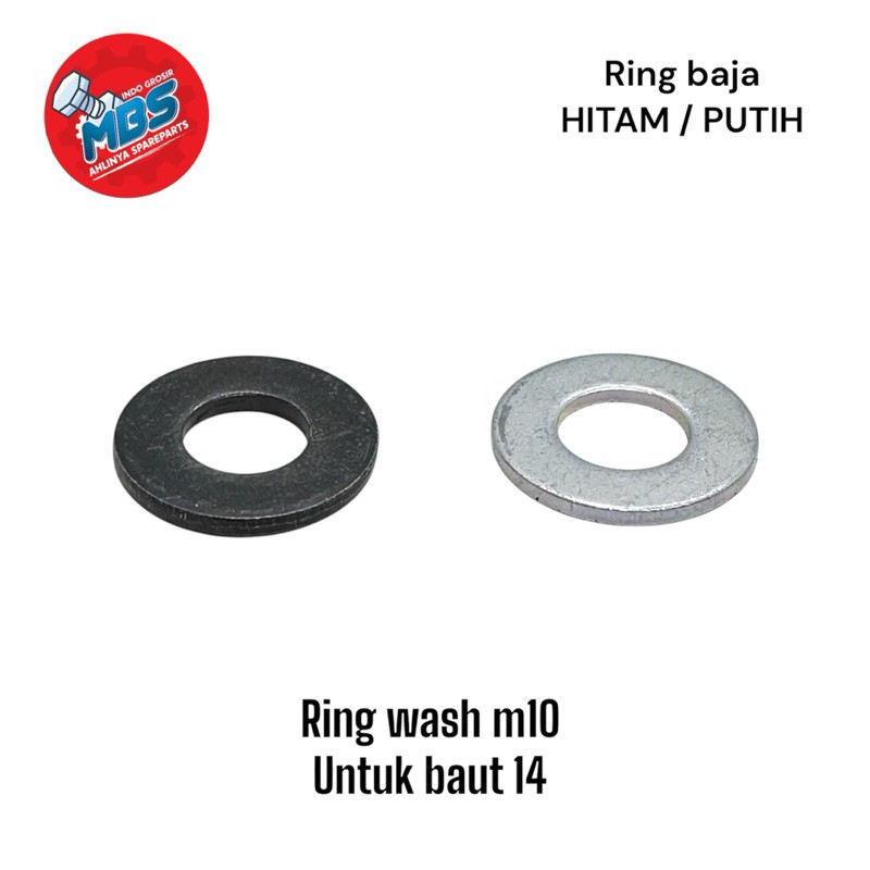 Jual 1PCS RING M10 BAUT 14 RING RODA DEPAN MIO JUPITER F1ZR VEGA N MAX ...