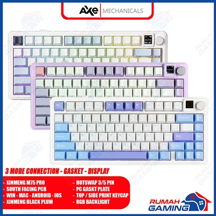 Jual Mechanical Keyboard - XINMENG M75 PRO - 75% - Gasket - South ...