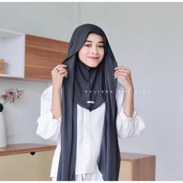 Kalisha Hafsha Pashmina Instan Inner Oval