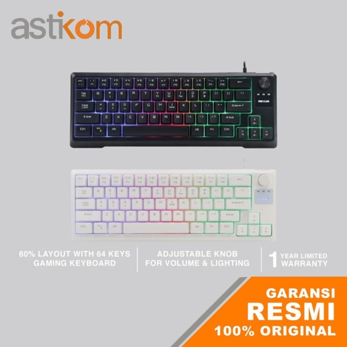 Jual Gaming Keyboard Mini Rexus Battlefire K65M | Shopee Indonesia
