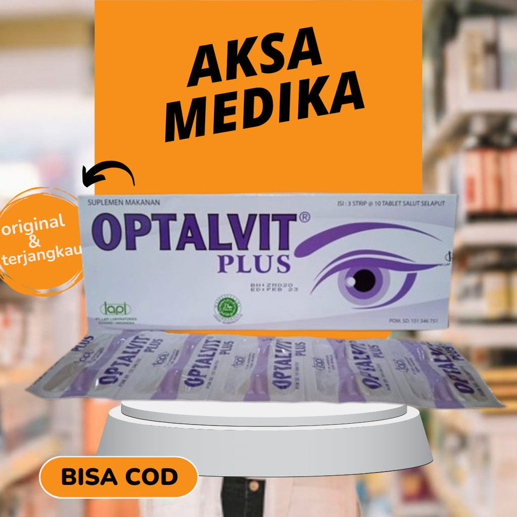 Jual optalvit plus harga ECER per 1 tabletnya -ORIGINALE | Shopee Indonesia