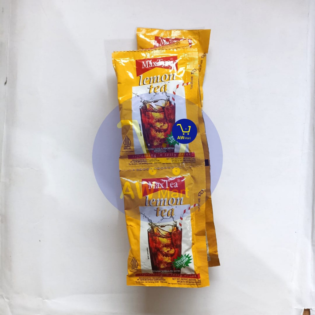 Jual TEH TARIK MAXTEA DAN TEH LEMON TEA RENCENG ( ISI 10 SACHET X ...