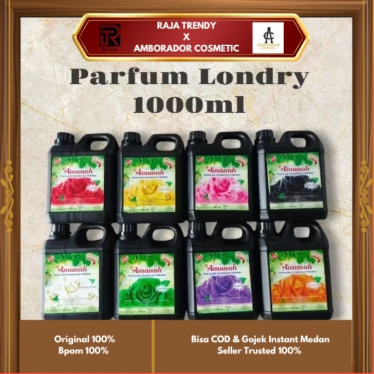 Terlaris!!! Pengharum/Pelicin Pakaian Amanah Super Laundy