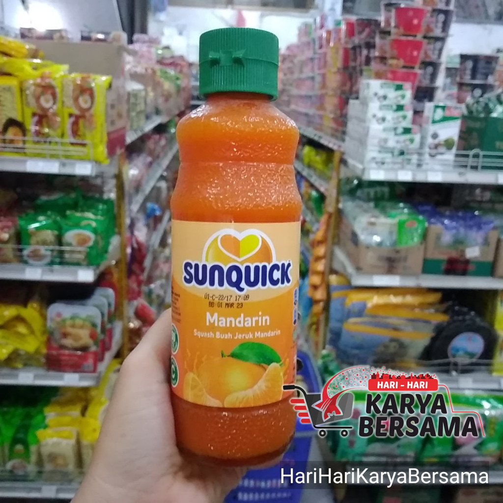 Jual MINUMAN SIRUP SYRUP SUNQUICK MANDARIN BOTOL 330ML | Shopee Indonesia