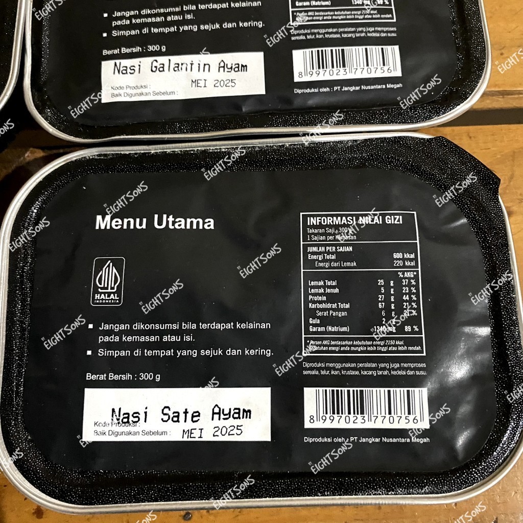 Jual ORI Ransum Nasi Naraga Jatah TNI Ecer 1 Nasi Berkualitas | Shopee ...