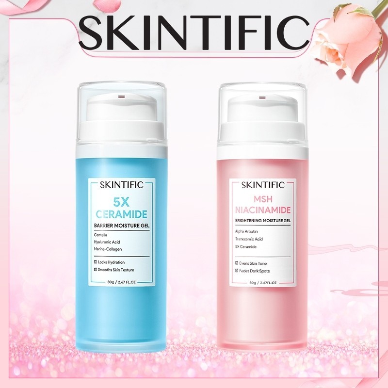 Jual SKINTIFIC 5X Ceramide Barrier Moisture & MSH NIACINAMIDE Gel 80g ...