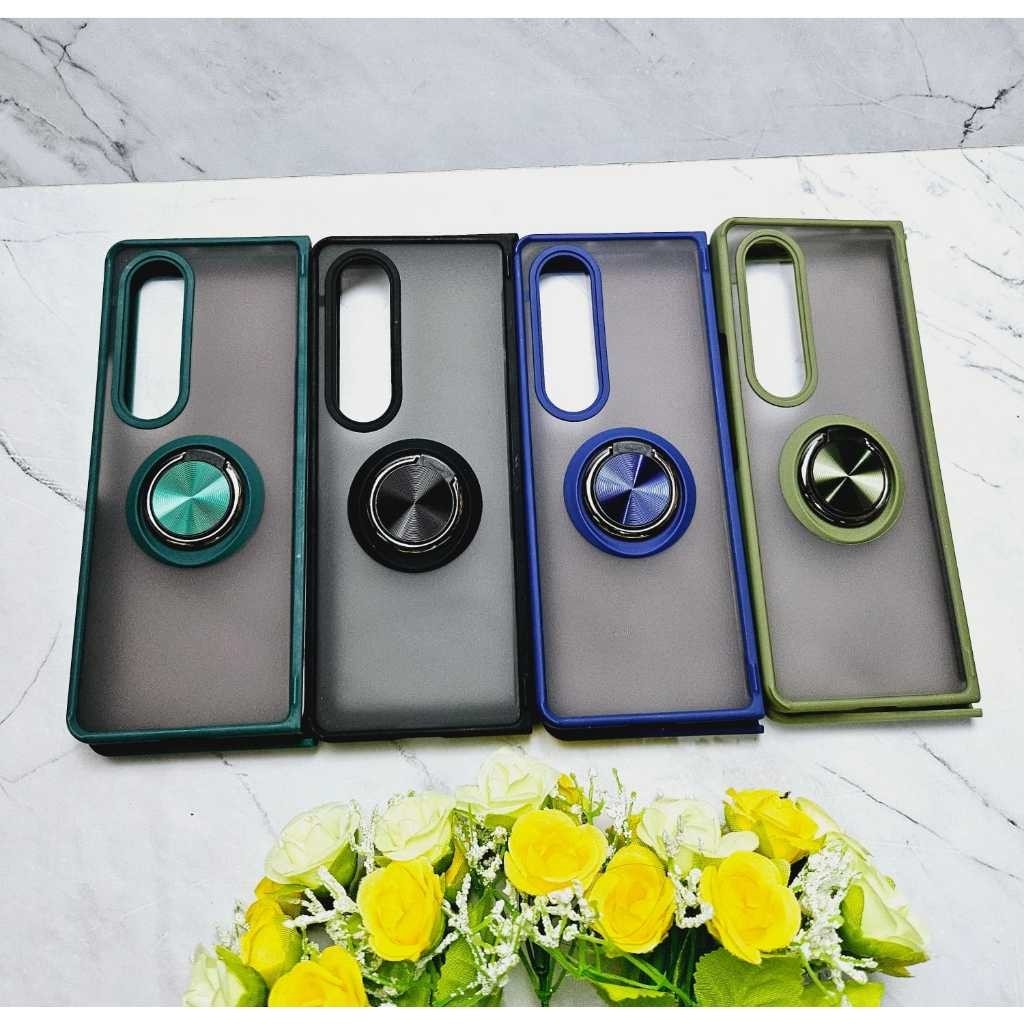 Jual BAST CASE JAZZ DOVE + RING STANDING SAMS*NG Z FOLD 3 // Z FOLD 4 ...