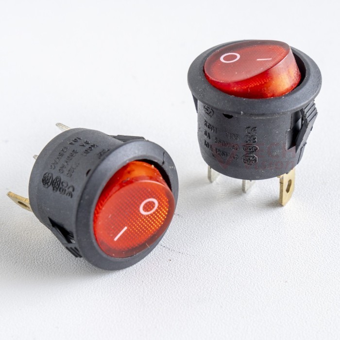 Jual Saklar Power Switch Tombol ON OFF Bulat Roker Rocker Besar 2 3 4 ...