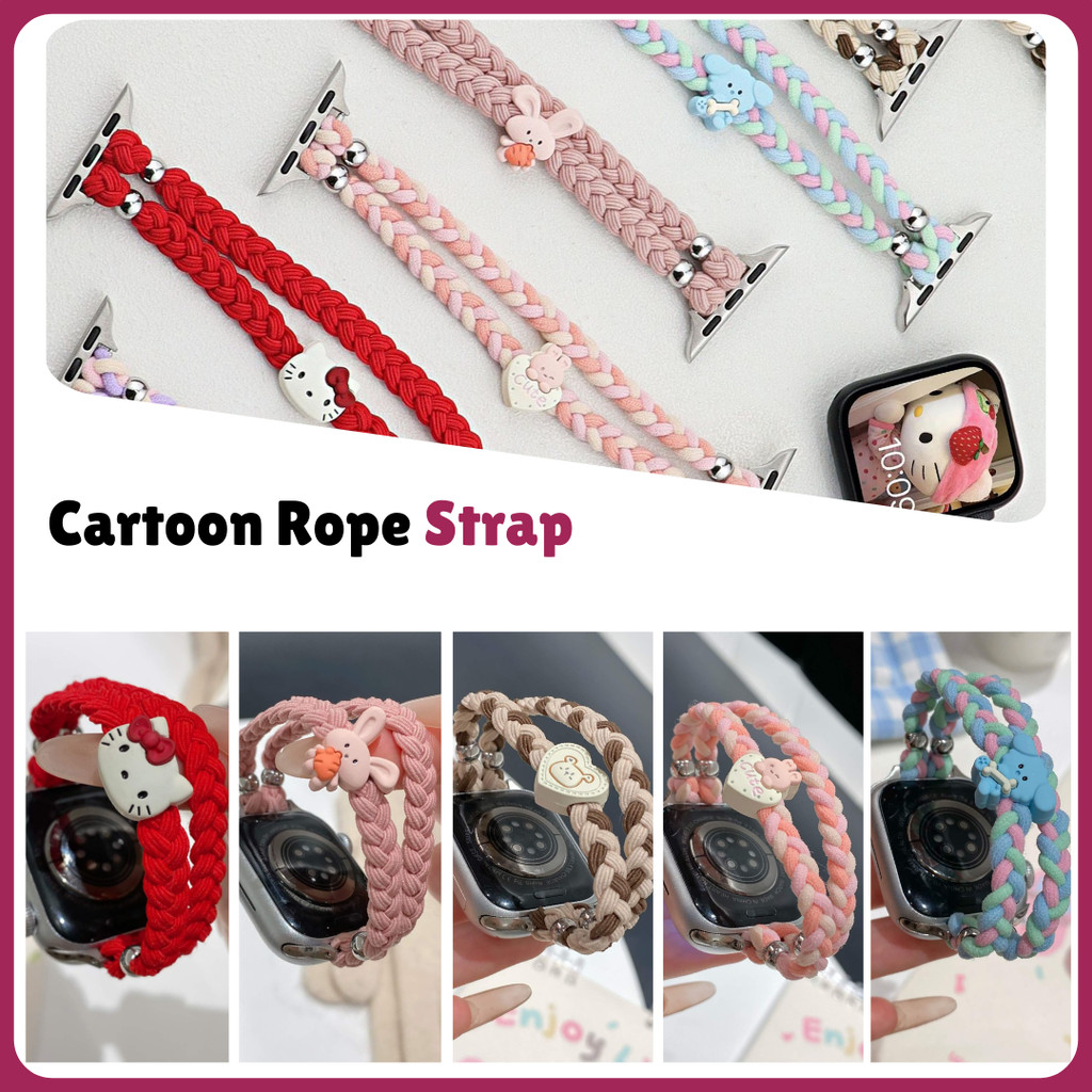Jual Cartoon Rope Strap for Apple Itel Advan Aolon Huawei GT Series ...